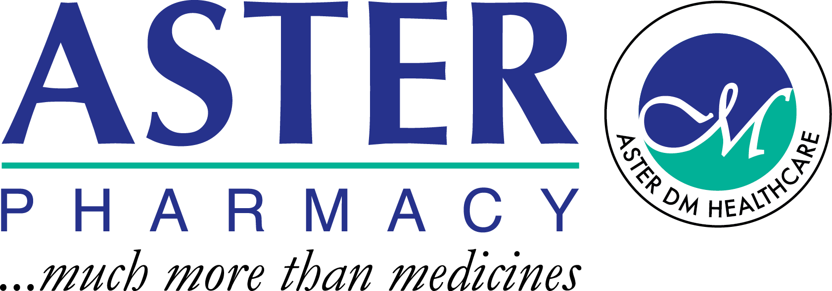 Aster Pharmacy Logo Full